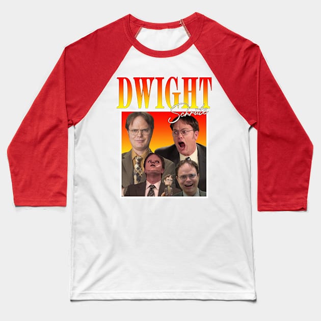 Dwight Schrute Baseball T-Shirt by TeesBySilvia